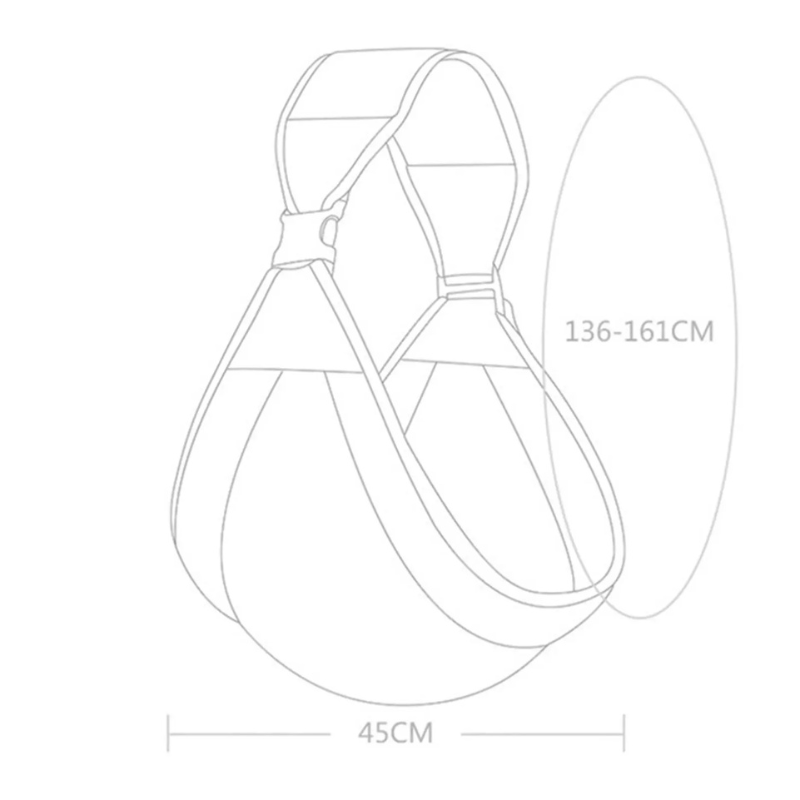 Porte Bébé Hanche Tissu Mesh