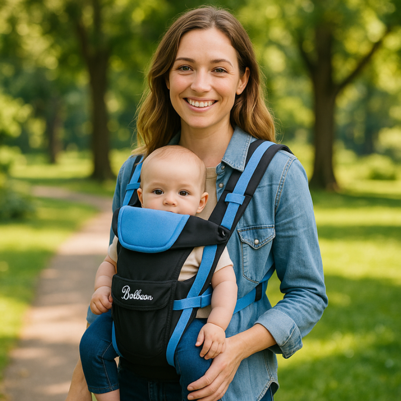Porte Bébé Support Tête Physiologique