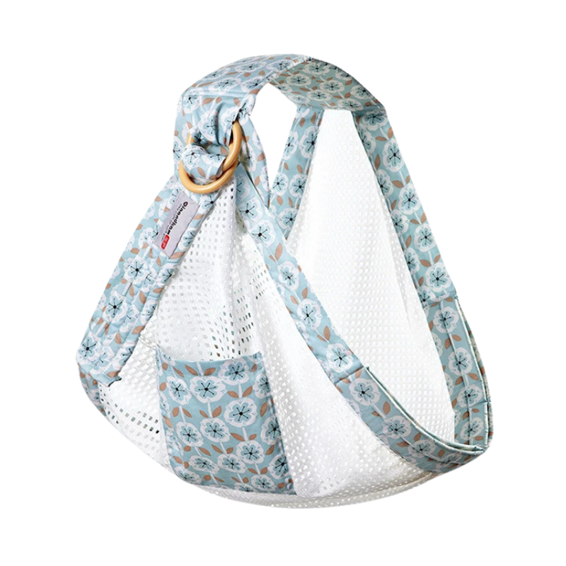 Écharpe de portage à double anneaux - Modèle maille