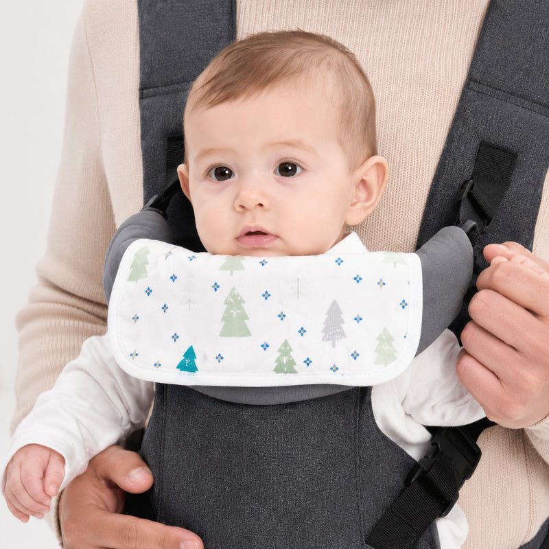 Porte-bébé pliable avec bavoir intégré