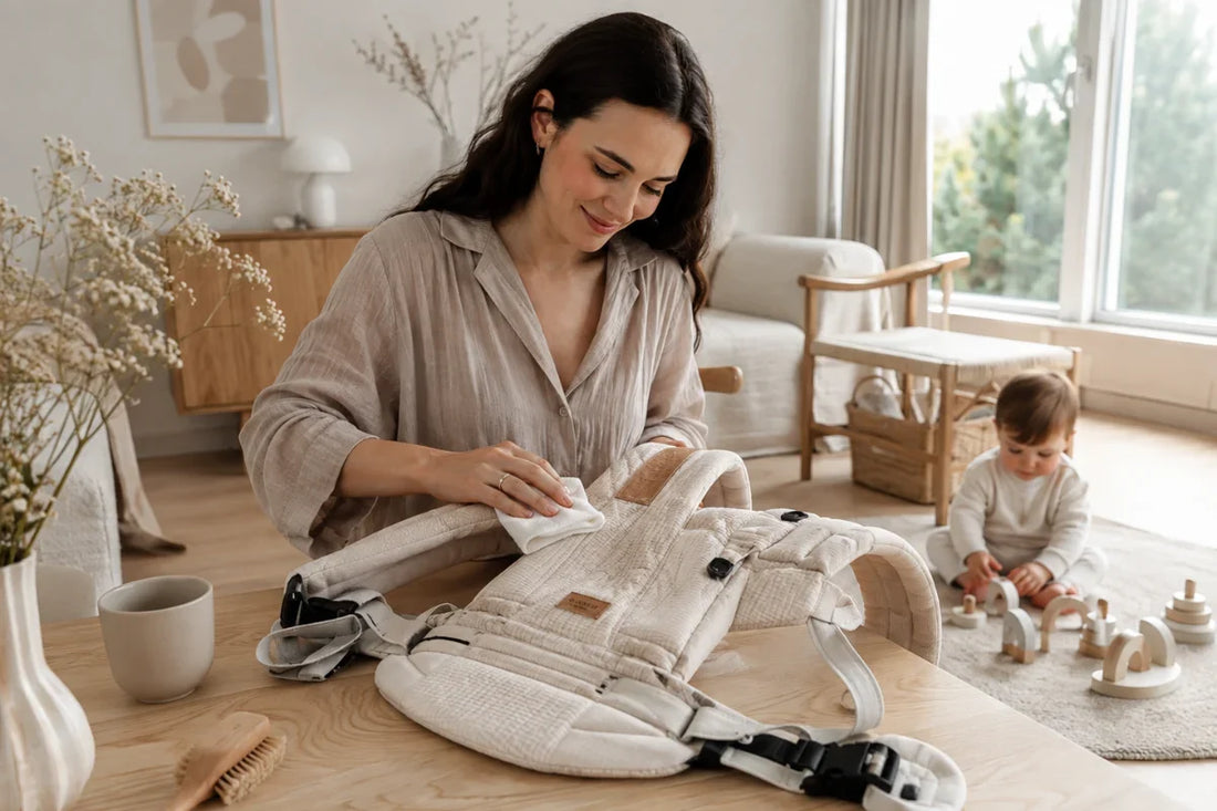 Prendre soin de son porte-bébé pour qu'il vous accompagne longtemps