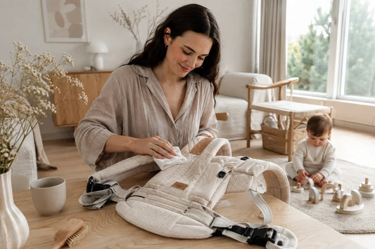 Prendre soin de son porte-bébé pour qu'il vous accompagne longtemps