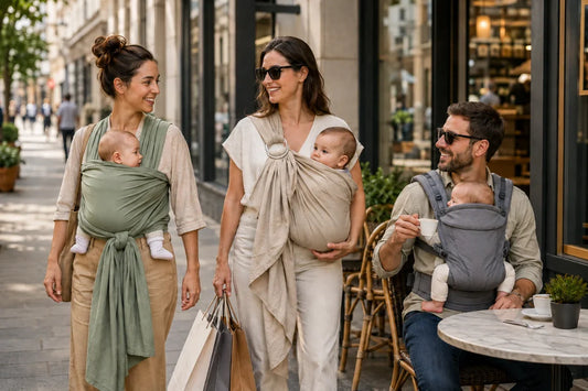 Écharpe, sling ou préformé : lequel s'accorde le mieux à votre quotidien ?