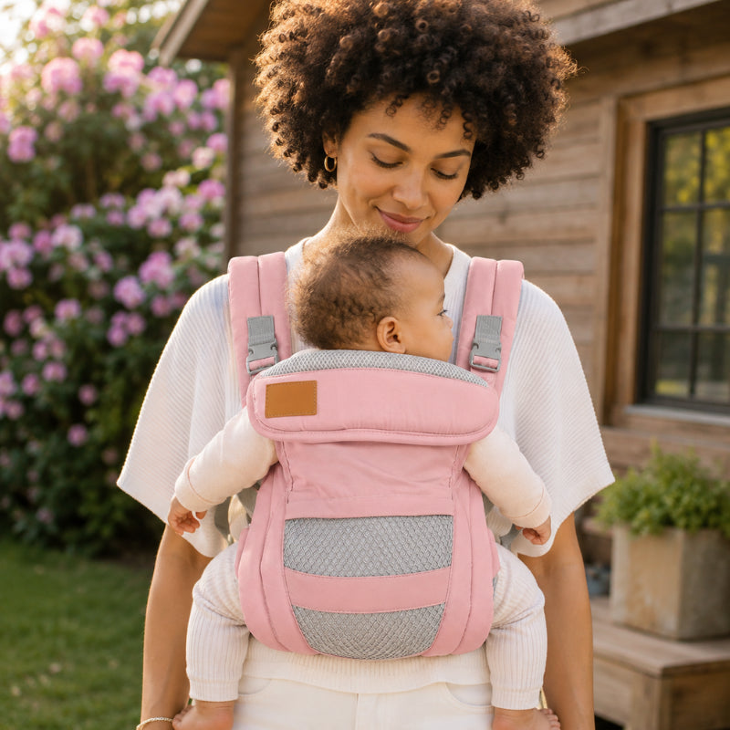 Porte-bébé dossier en maille - AirFlex