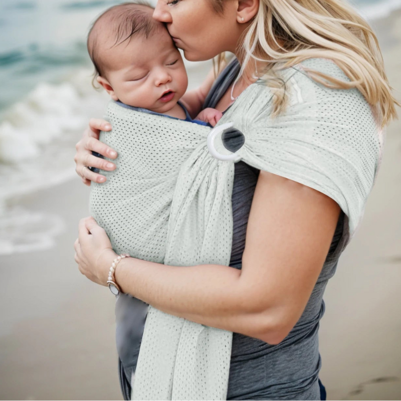 Écharpe de portage en maille Bébé