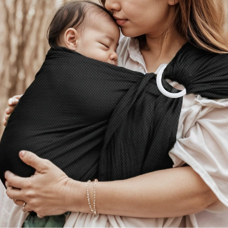 Écharpe de portage en maille Bébé