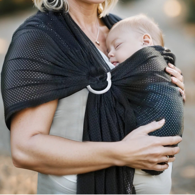 Écharpe de portage en maille Bébé