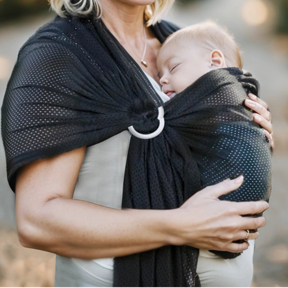 Écharpe de portage en maille Bébé