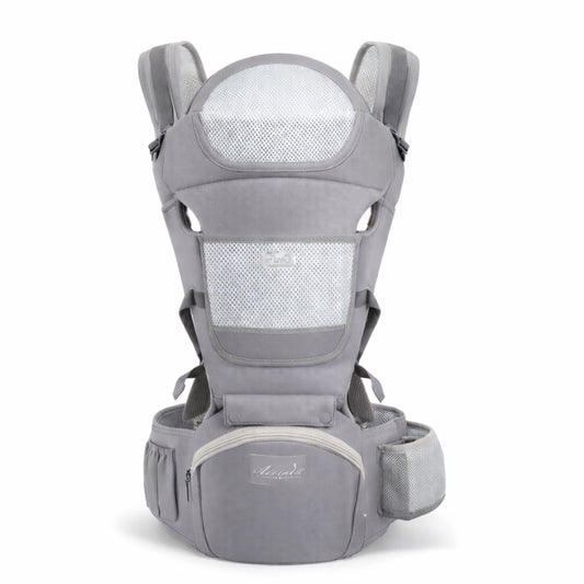 Porte-bébé modulable avec siège intégré