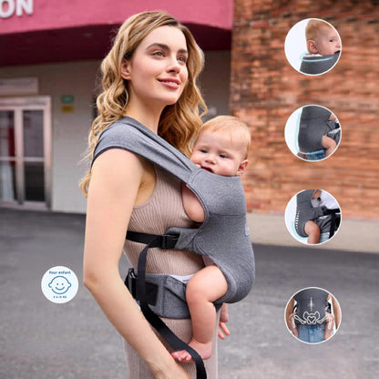 Porte Bébé Kangourou Coton Léger