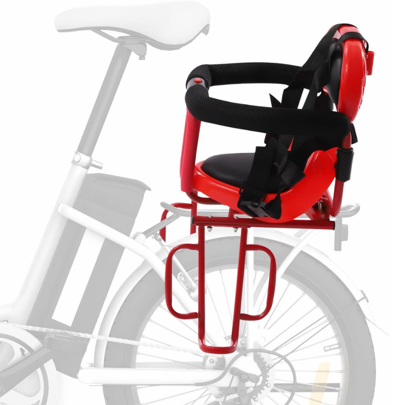 Porte Bébé Vélo Rouge
