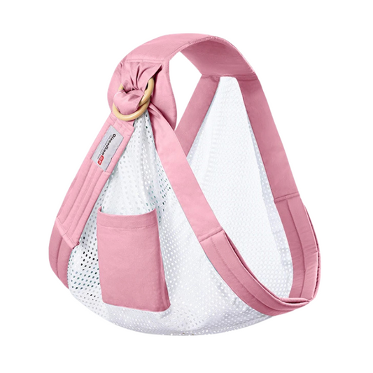 Écharpe de portage à double anneaux - Modèle maille