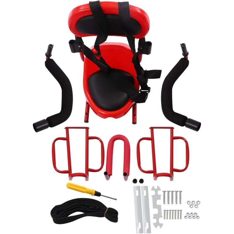 Porte Bébé Vélo Rouge