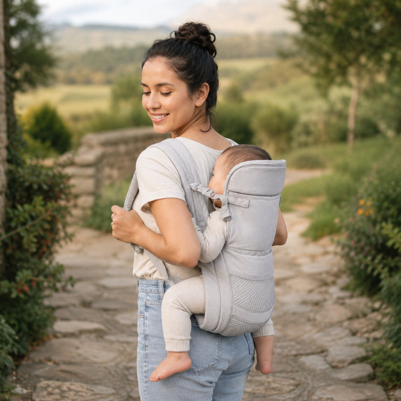 Porte-bébé dossier en maille - AirFlex