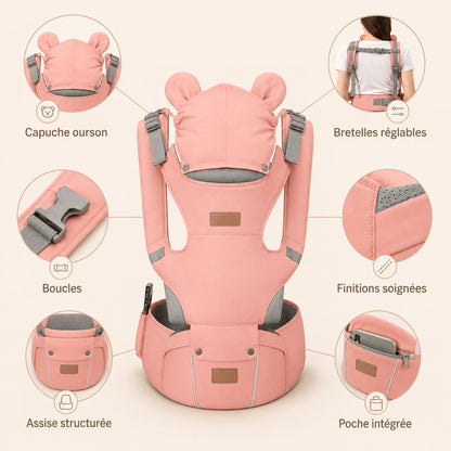 Porte-bébé Ourson Parenthèse Bébé