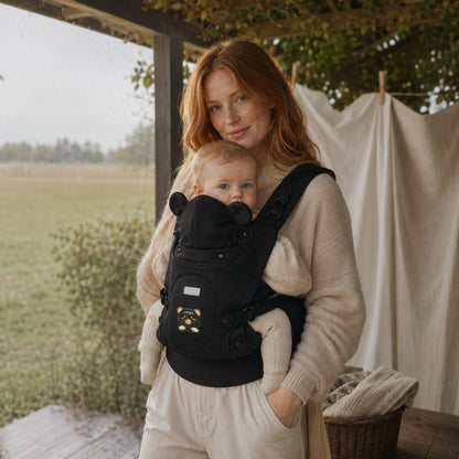 Porte-bébé avec ceinture de maintien