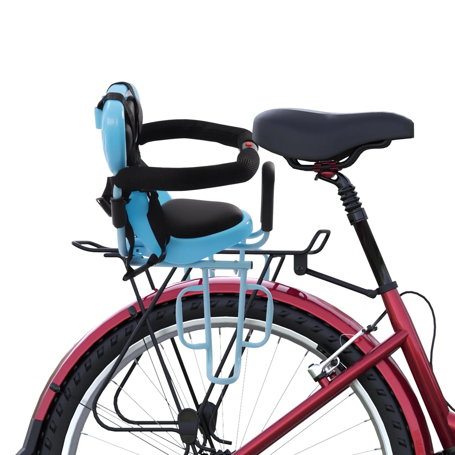Porte Bébé Vélo Bleu