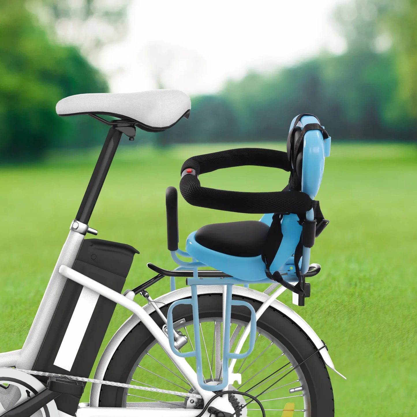 Porte Bébé Vélo Bleu