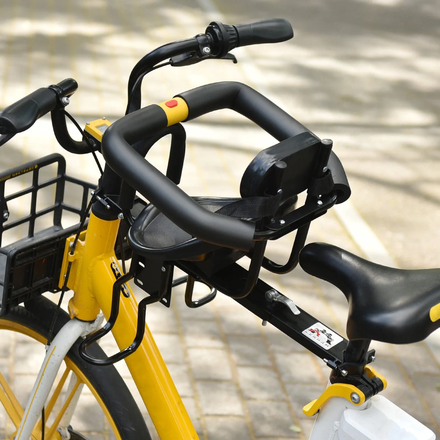Porte Bébé Vélo Dossier Ajustable