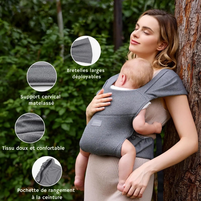 Porte Bébé Kangourou Coton Léger