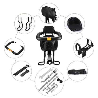 Porte Bébé Vélo Dossier Ajustable