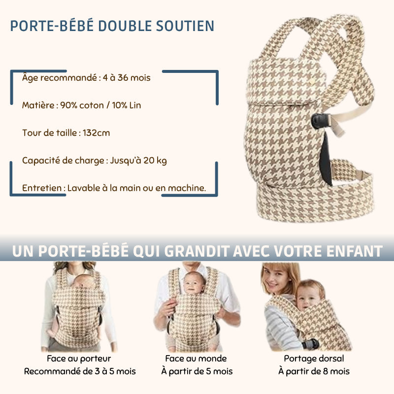 Porte Bébé Posture Enveloppante