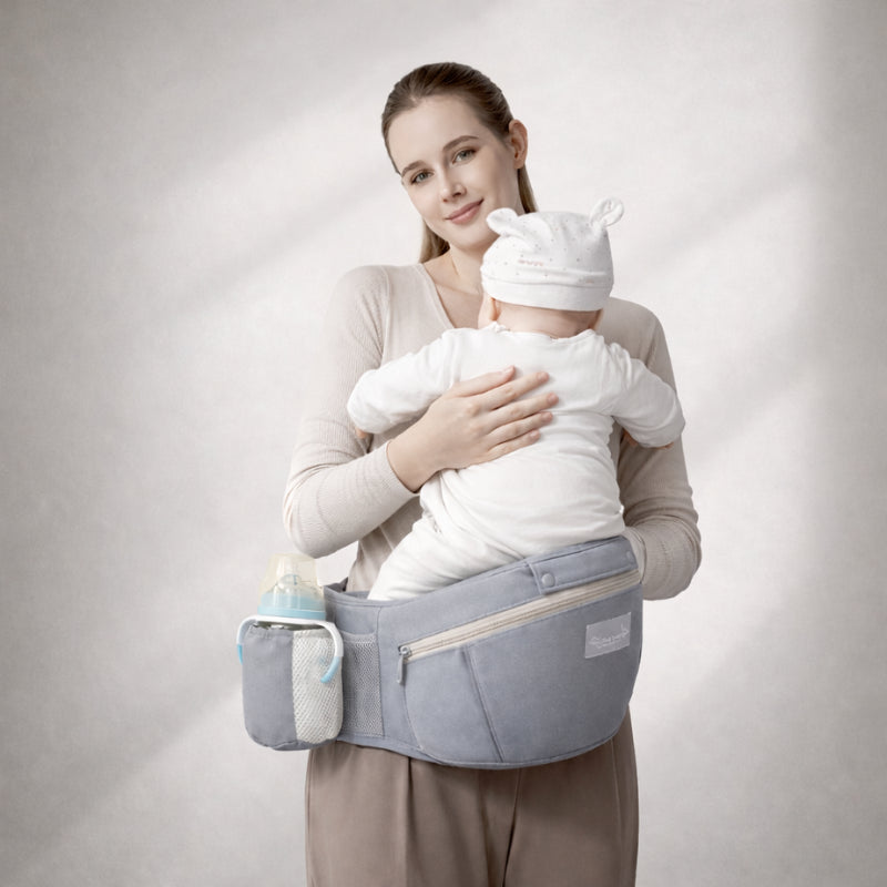 Porte-bébé modulable avec siège intégré
