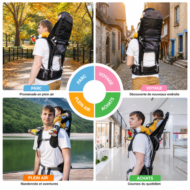 Porte-bébé Randonnée Aventure