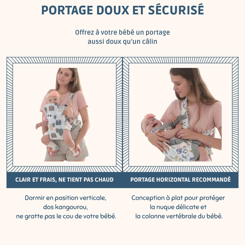 Porte Bébé Tabouret Avant