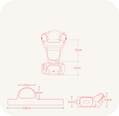Porte Bébé Multi Kangourou