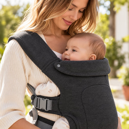 Porte-bébé croisé réglable avec ceinture