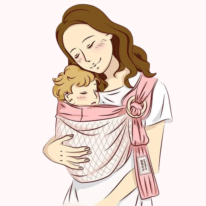 Écharpe de portage à anneaux Sweety Parenthèse Bébé