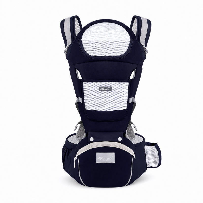 Porte-bébé modulable avec siège intégré