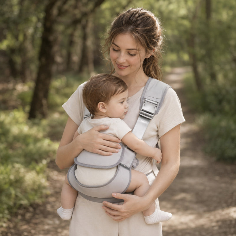 Porte-bébé d'appoint avec siège de hanche