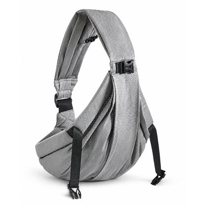 Porte-bébé bandoulière pliable en maille