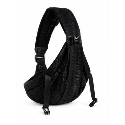 Porte-bébé bandoulière pliable en maille