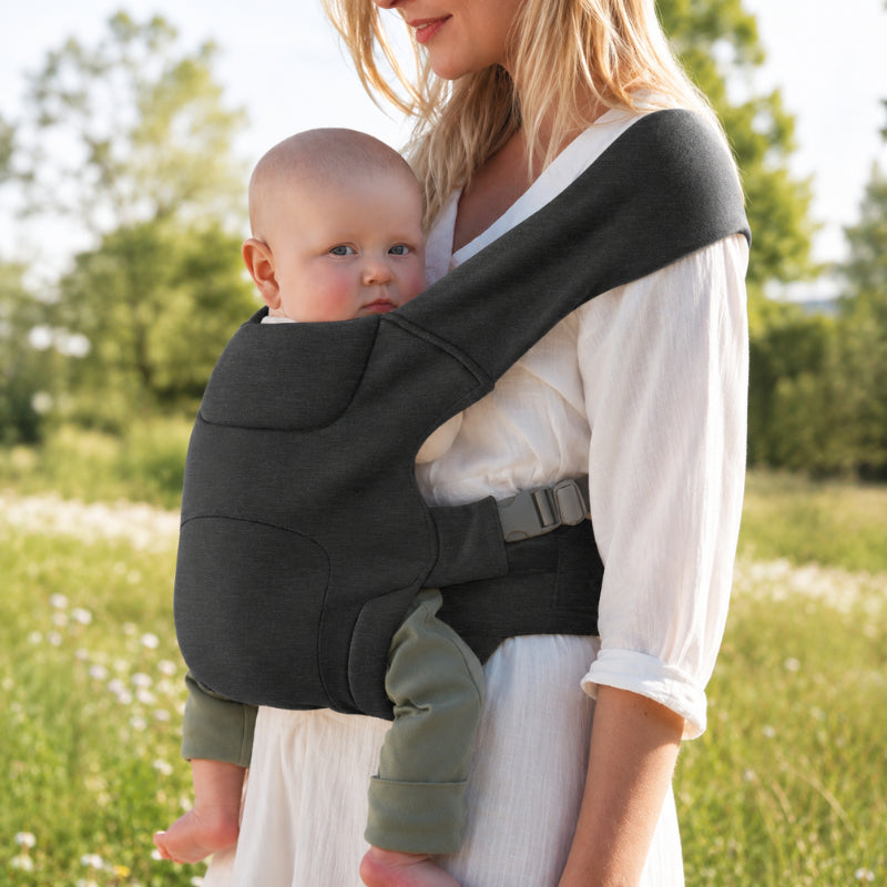 Porte-bébé croisé réglable avec ceinture
