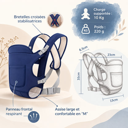 Porte-bébé à Bretelles Croisées