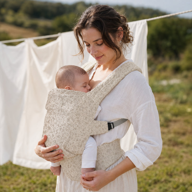 Porte-bébé réglable à motifs