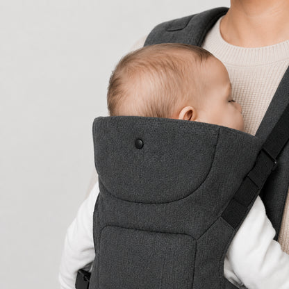 Porte-bébé pliable avec bavoir intégré