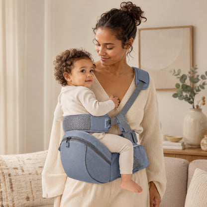 Porte-bébé de hanche à bandoulière - 4 positions
