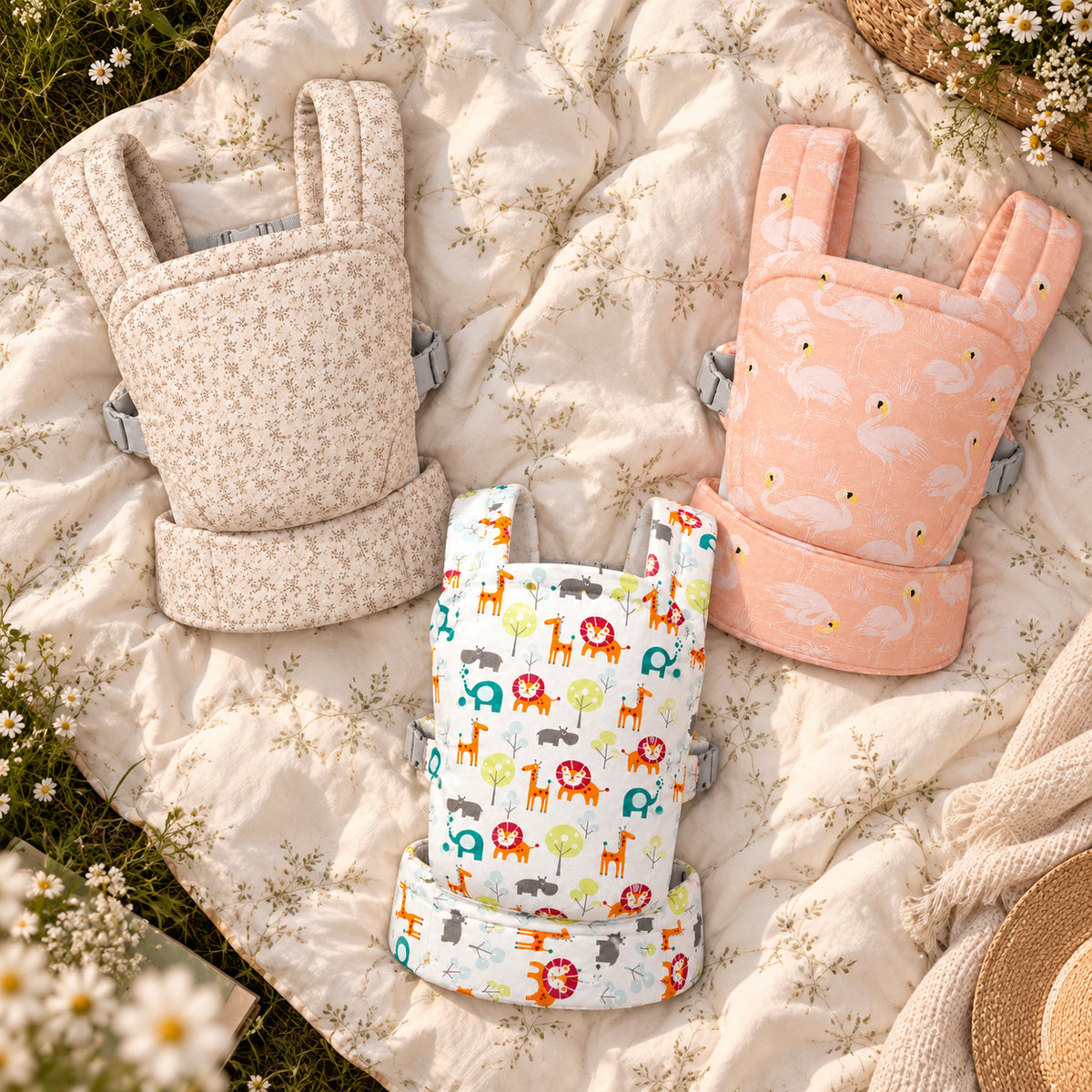 Porte-bébé réglable à motifs