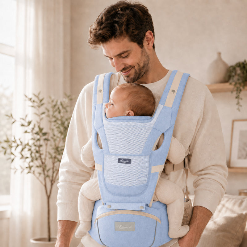Porte-bébé respirant en maille aérée Parenthèse Bébé