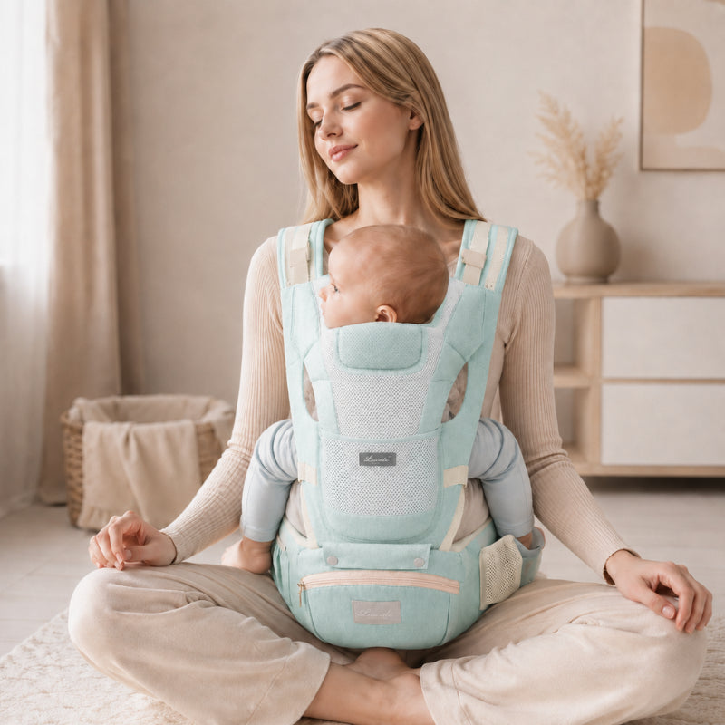Porte-bébé respirant en maille aérée Parenthèse Bébé