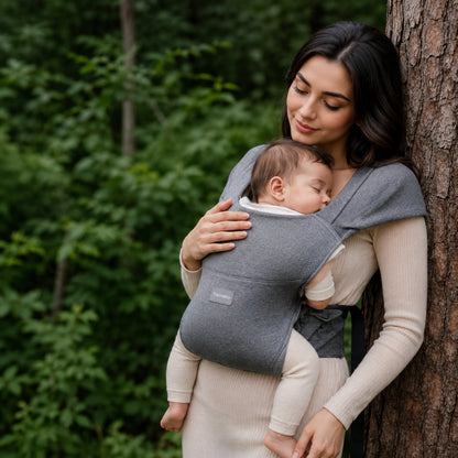 Porte-bébé compact Topmeta - Bretelles croisées