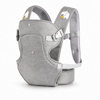 Porte-bébé triple-positions en tissu - Modèle Gréléphant
